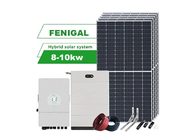 Гибрид системы солнечной энергии 8KW 10KW полный с инверторами панелей PV и батареей лития