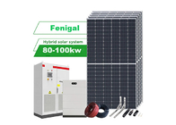 80 кВт 100 кВт гибридная солнечная система 60 Гц промышленная с Lifepo4 или литиевой батареей