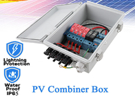 Пластмассовый 15А фотоэлектрический комбинирующий коробка 4 струнный 550VDC выключатель для солнечной панели