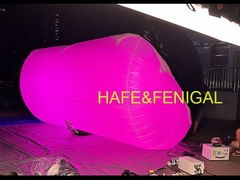 Надувной трубчатый светодиодный осветительный шар для киносъемок 1,8 кВт для коммерческого использования, церквей и театров