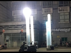 COLUMUS Аварийное освещение Надувная башня HMI1000W 360° Без бликов Наружная портативная