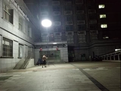 600 Вт Светодиодная осветительная вышка с безопасным аэростатным освещением: Идеально подходит для освещения при ремонте дорог и зданий