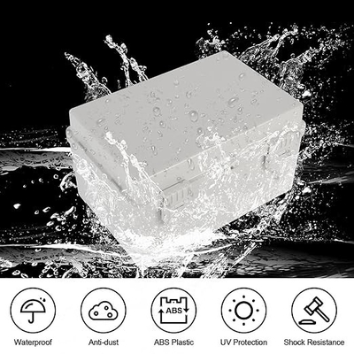 Электрические проекты Внешняя стыковочная коробка ABS Пластиковый корпус Ip67