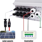 6 струнные защищенные от погодных условий распределительные коробки для систем солнечных панелей в сети / вне сети