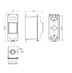 IP66 распределительная коробка для полной совместимости и простой установки 276X 154X 145 мм