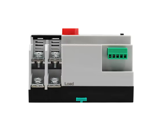 Din Rail Dual Power Автотрансферный переключатель Ручная автооперационная сеть / генератор