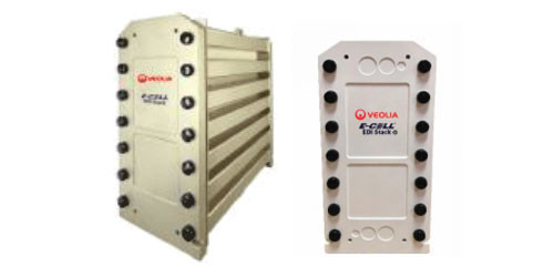 Veolia EDI E-Cell Stack MK-3: до 97% восстановления с сопротивлением ≥ 16 MOhm-cm и номинальным потоком 3,4 M3/h