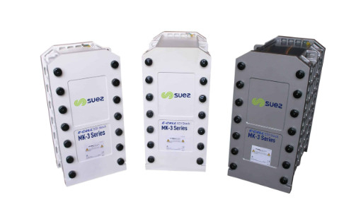 SUEZ edi модуль E-CELL-3X высокая чистота потока воды 5m3/hr Масса нагрузки 150kg Кремний (SiO2) До t 99%