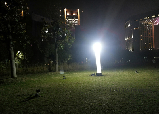 No Glare Inflatable Lighting Tower Emergency System 1200W 60HZ Night Outdoor Portable