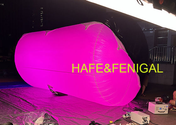 Надувной трубчатый светодиодный осветительный шар для киносъемок 1,8 кВт для коммерческого использования, церквей и театров