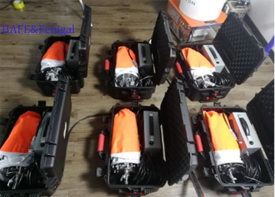 800 Вт Снижаемая светодиодная надувная маячная башня настраиваемая для ночного спасения