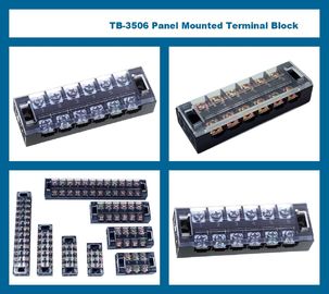 блок 230V 400V 660V поляка 25A 12 терминальный исправил держатель плиты винта барьера