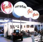 логотип света воздушного шара события 400/600В печатая корпоративный социальный диаметр экспоната 1.5м/2м