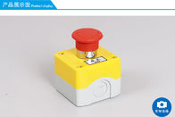 Водоустойчивая распределительная коробка кнопки, алюминий пластмассы индикаторной лампы коробки кнопки аварийной остановки