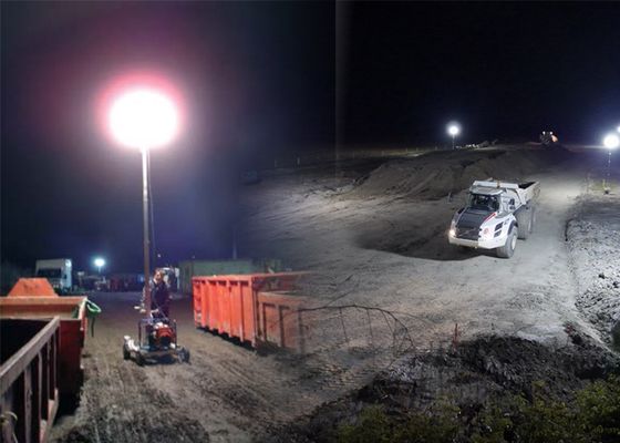 Светодиодные шары HAFE Sun Series 1200W на штативе, 40000-48000 люмен, без бликов, для промышленного спасения, строительства, аварийных ситуаций